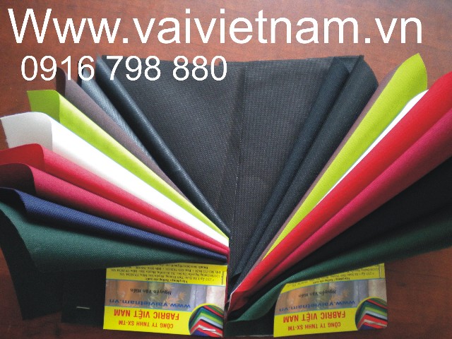 Vải Poly phủ nhựa PU - Công Ty TNHH Sản Xuất Thương Mại Xuất Nhập Khẩu Fabric Việt Nam